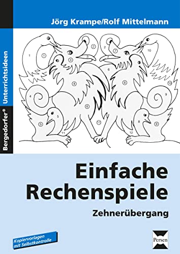 Einfache Rechenspiele: Zehnerübergang (1. Klasse)