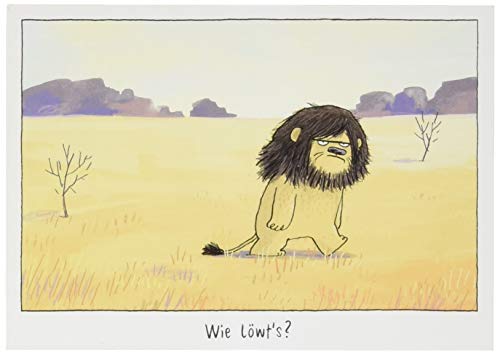 Warum heißt der Löwe Löwe? - Postkartenset "Löwe": VE 10 Ex. von Klett Kinderbuch