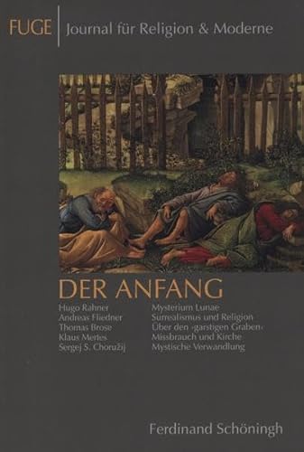 FUGE 7: Der Anfang. Kulturkritik II (FUGE - Journal für Religion & Moderne)