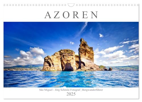 A Z O R E N (Wandkalender 2025 DIN A3 quer), CALVENDO Monatskalender