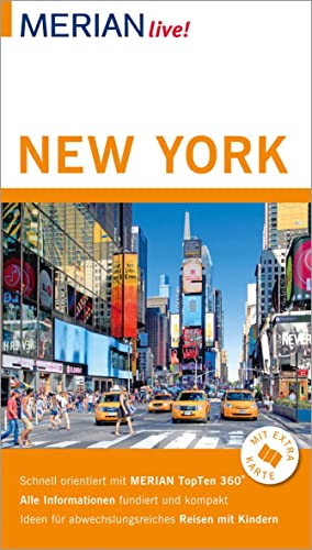 MERIAN live! Reiseführer New York: Mit Extra-Karte zum Herausnehmen