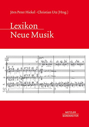 Lexikon Neue Musik von Bärenreiter Verlag