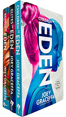 Children of Eden Series Trilogy by Joey Graceffa 3 Books Collection Set (Eden, Elites & Rebels)