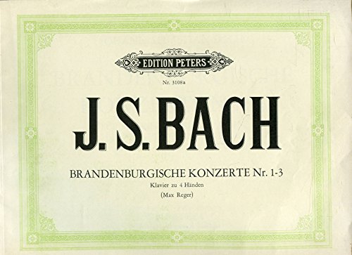 BRANDENBURG CONCERTI NOS.1-3 PIANO