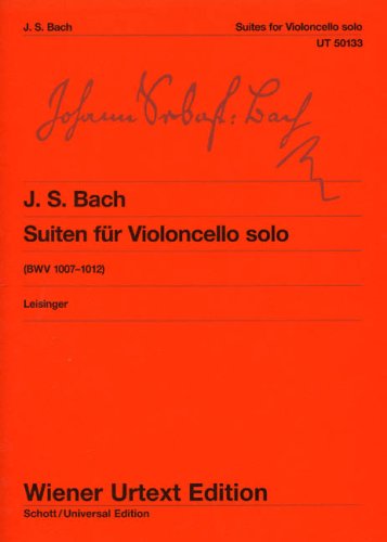 Suites BWV1007-1012 - Vc Solo