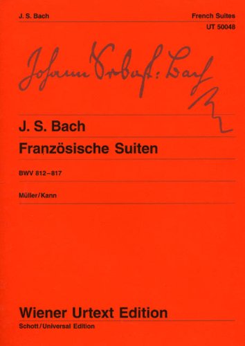 Suites Françaises BWV812-817 - Piano
