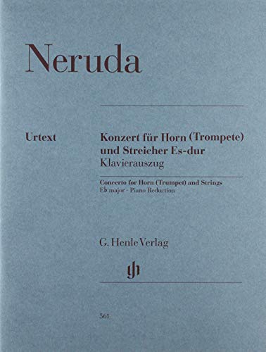 Konzert für Horn (Trompete) und Streicher Es-dur; Klavierauszug: Besetzung: Horn und Klavier (G. Henle Urtext-Ausgabe) von G. Henle Verlag