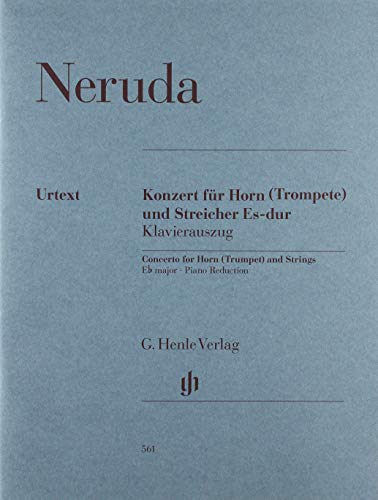 Konzert für Horn (Trompete) und Streicher Es-dur; Klavierauszug: Besetzung: Horn und Klavier (G. Henle Urtext-Ausgabe)
