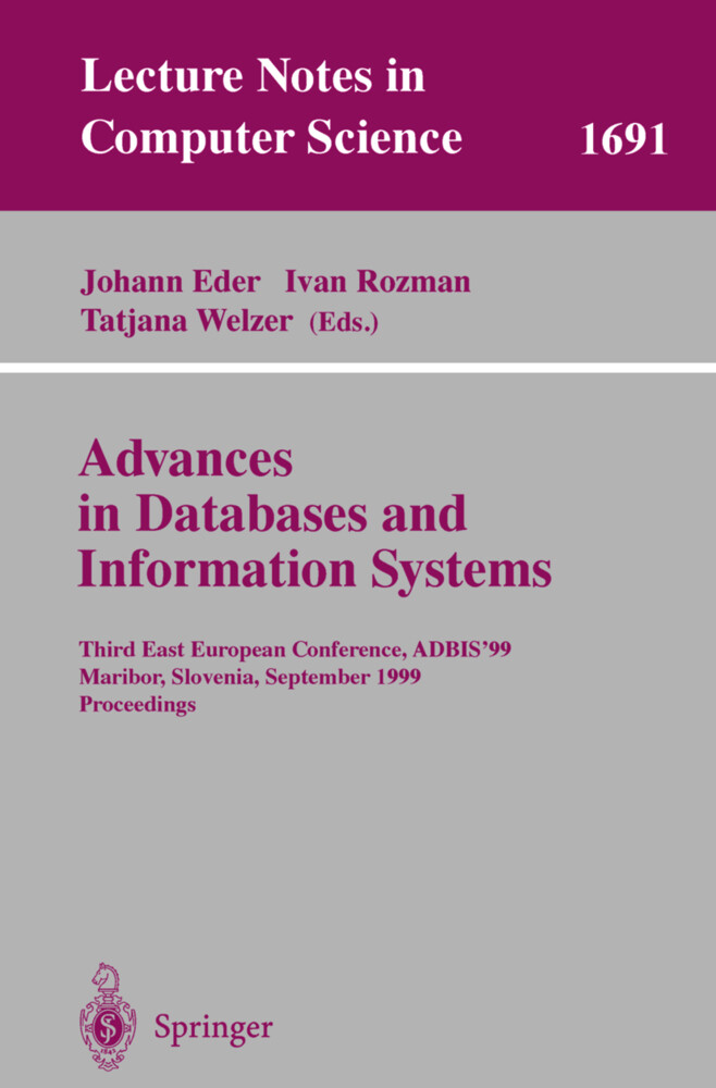 Advances in Databases and Information Systems von Springer Berlin Heidelberg