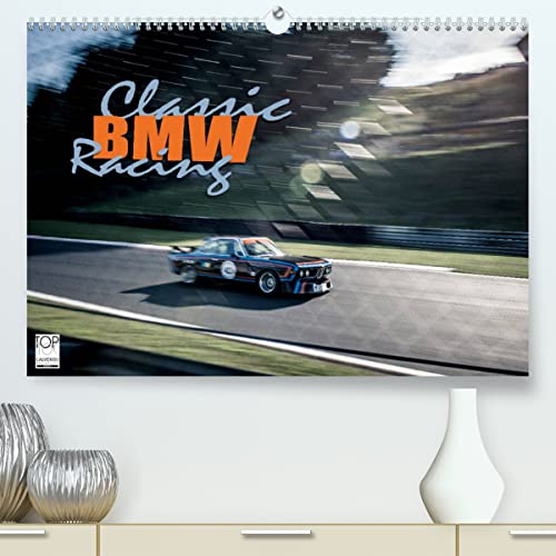Classic BMW Racing (hochwertiger Premium Wandkalender 2024 DIN A2 quer), Kunstdruck in Hochglanz