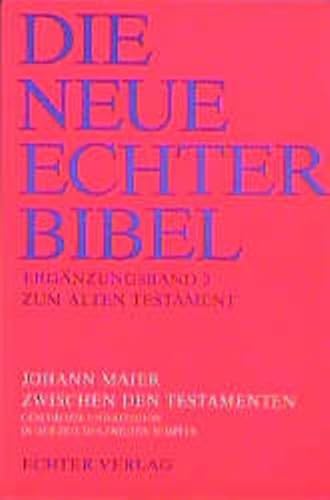 Die Neue Echter-Bibel. Kommentar: Zwischen den Testamenten: Geschichte und Religion in der Zeit des zweiten Tempels: Erg.-Bd. 3 von Echter / Echter Verlag GmbH