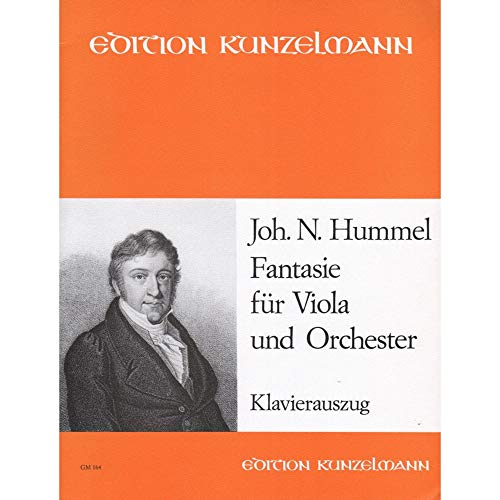 Hummel, Johann Nepomuk: Fantasie für Viola und Orchester : für Viola und Klavier