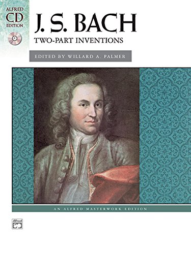 Bach - Two-Part Inventions (Alfred Masterwork Edition): Klavier/Piano (incl. Online Audio) (Alfred Masterworks Edition: CD Edition) von ALFRED