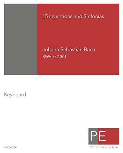 Bach: 15 Inventions And Sinfonias Bach: 15 Inventions And Sinfonias