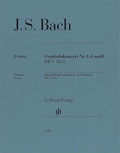 Cembalokonzert Nr. 1 d-moll BWV 1052; Partitur von G. Henle Verlag