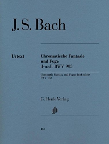 Chromatische Fantasie + Fuge Bwv 903 / 903a. Klavier: Instrumentation: Piano solo (G. Henle Urtext-Ausgabe)