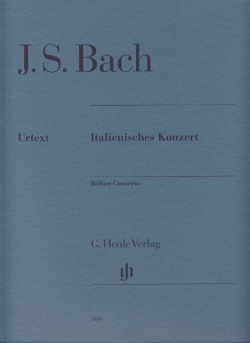 Italienisches Konzert F-Dur Bwv 971. Klavier: Besetzung: Klavier zu zwei Händen (G. Henle Urtext-Ausgabe) Italienisches Konzert F-Dur Bwv 971. Klavier: Besetzung: Klavier zu zwei Händen (G. Henle Urtext-Ausgabe)