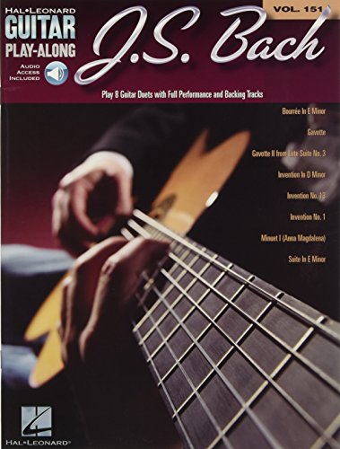 J.S. Bach: Guitar Play-Along Volume 151 (Guitar Play-Along, 151, Band 151) von HAL LEONARD