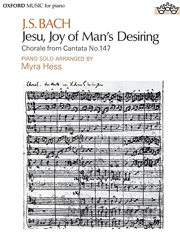 Jesu, Joy of Man's Desiring: Piano Solo von Oxford University Press