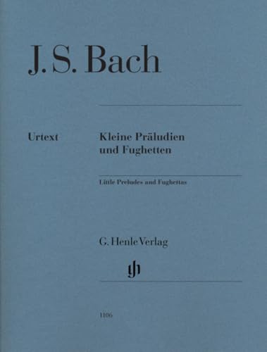 Kleine Präludien und Fughetten; Urtextausgabe ohne Fingersatz: Instrumentation: Piano solo (G. Henle Urtext-Ausgabe)