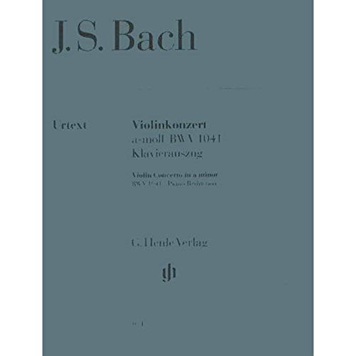 Konzert 1 a-Moll Bwv 1041 Vl Str Bc. Violine, Klavier: Instrumentation: Violin and Piano, Violin Concertos (G. Henle Urtext-Ausgabe) von Henle, G. Verlag