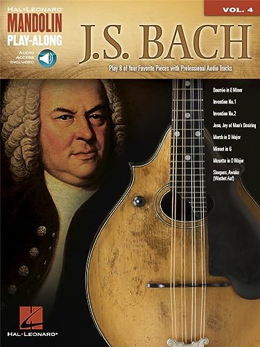 Mandolin Play-Along Volume 4: J.S. Bach: Noten, CD für Mandoline
