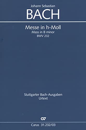 Messe in h-Moll (Klavierauszug): BWV 232