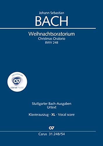 Weihnachtsoratorium (Klavierauszug XL deutsch/englisch): BWV 248, Teile I-VI