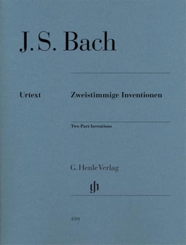 Zweistimmige Inventionen BWV 772-786, Ausgabe ohne Fingersatz: Besetzung: Klavier zu zwei Händen (G. Henle Urtext-Ausgabe) Zweistimmige Inventionen BWV 772-786, Ausgabe ohne Fingersatz: Besetzung: Klavier zu zwei Händen (G. Henle Urtext-Ausgabe)