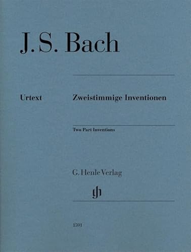 Zweistimmige Inventionen BWV 772-786, Ausgabe ohne Fingersatz: Besetzung: Klavier zu zwei Händen (G. Henle Urtext-Ausgabe) Zweistimmige Inventionen BWV 772-786, Ausgabe ohne Fingersatz: Besetzung: Klavier zu zwei Händen (G. Henle Urtext-Ausgabe)