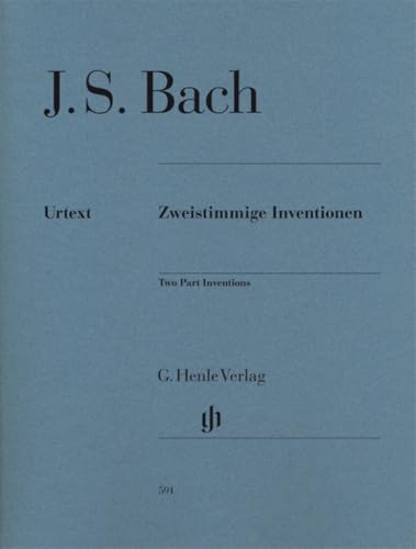 Zweistimmige Inventionen BWV 772-786: Besetzung: Klavier zu zwei Händen (G. Henle Urtext-Ausgabe) Zweistimmige Inventionen BWV 772-786: Besetzung: Klavier zu zwei Händen (G. Henle Urtext-Ausgabe)