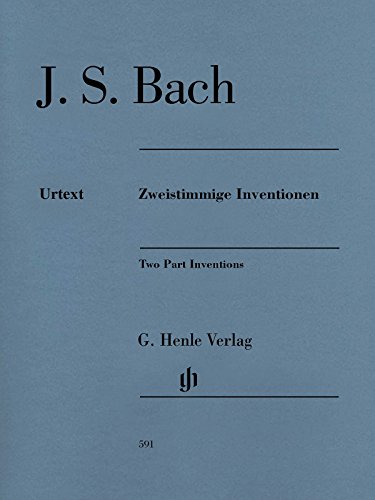 Zweistimmige Inventionen BWV 772-786: Besetzung: Klavier zu zwei Händen (G. Henle Urtext-Ausgabe) Zweistimmige Inventionen BWV 772-786: Besetzung: Klavier zu zwei Händen (G. Henle Urtext-Ausgabe)