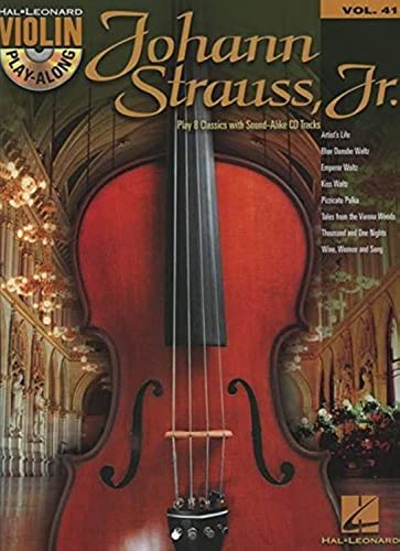 Violin Play-Along: Johann Strauss: Noten, CD für Violine: Violin Play-Along Volume 41 (Violin Play-along, 41, Band 41) von Hal Leonard Europe