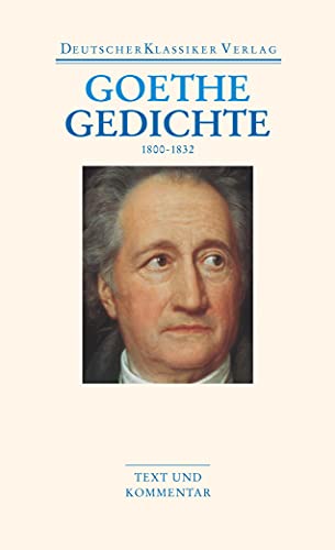 Gedichte 1800-1832: Text und Kommentare (DKV Taschenbuch) von Deutscher Klassikerverlag