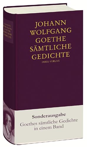 Sämtliche Gedichte: Nachw. v. Karl Eibl von Insel Verlag