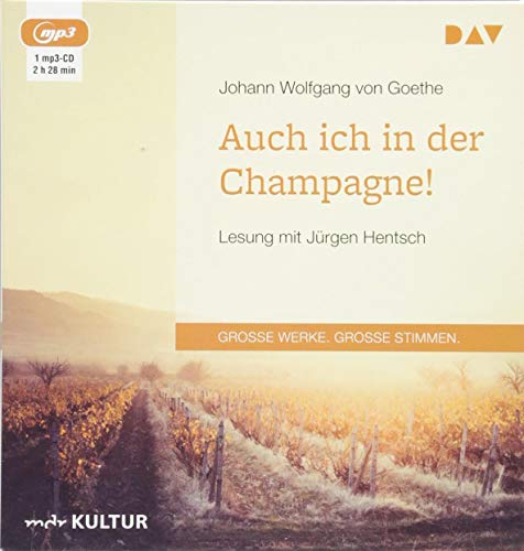 Auch ich in der Champagne!: Lesung mit Jürgen Hentsch (1 mp3-CD) von Audio Verlag Der GmbH