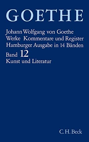Werke, 14 Bde. (Hamburger Ausg.), Bd.12, Schriften zur Kunst: Textkritisch durchges. v. Erich Trunz u. Hans J. Schrimpf. Kommentiert v. Herbert v. Einem u. Hans J. Schrimpf
