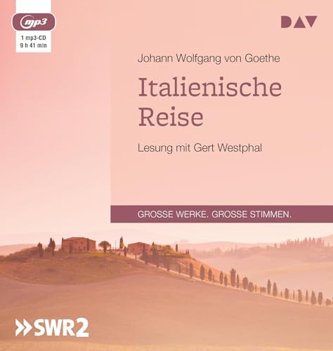 Italienische Reise: Lesung mit Gert Westphal (1 mp3-CD) von Audio Verlag Der GmbH