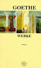 Werke in sechs Einzelbänden. Nach dem Text der Artemis-Gedenkausgabe der Werke Goethes: Werke, 6 Bde, Ln, Bd.6, Reisen von Artemis & Winkler