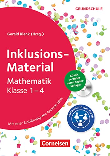 Inklusions-Material Grundschule - Klasse 1-4: Mathematik - Buch mit CD-ROM von Cornelsen Vlg Scriptor