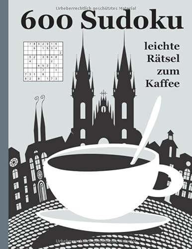 600 Sudoku leichte Rätsel zum Kaffee von udv