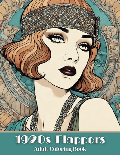 1920's Flappers: Adult Coloring Book von Independently published
