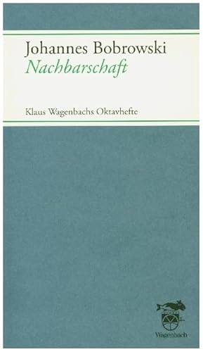 Nachbarschaft: Klaus Wagenbachs Oktavhefte (Quartbuch)