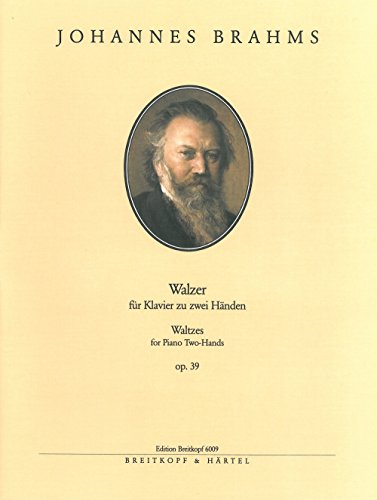16 Walzer op. 39 für Klavier - Breitkopf Urtext (EB 6009) von Breitkopf & Hï¿½rtel