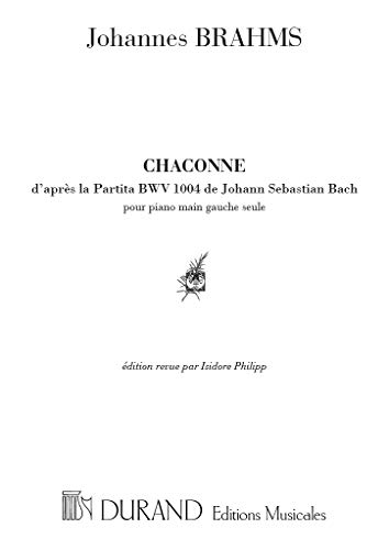 5 Etudes: Chaconne D'Apres Bach (BWV 1004)