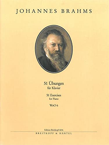 51 Übungen für Klavier - Breitkopf Urtext (EB 6016)