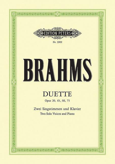 Duette op. 20 61 66 75 von Peters C. F. Musikverlag