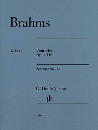 Fantasien op. 116 für Klavier zu zwei Händen. Revidierte Ausgabe: Besetzung: Klavier zu zwei Händen (G. Henle Urtext-Ausgabe)