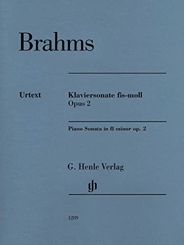 Klaviersonate fis-moll op. 2: Besetzung: Klavier zu zwei Händen (G. Henle Urtext-Ausgabe) Klaviersonate fis-moll op. 2: Besetzung: Klavier zu zwei Händen (G. Henle Urtext-Ausgabe)