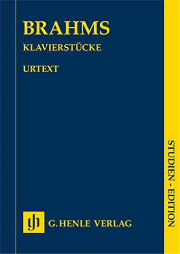 Klavierstücke - revidierte Ausgabe; Studien-Edition: Besetzung: Klavier zu zwei Händen (Studien-Editionen: Studienpartituren)